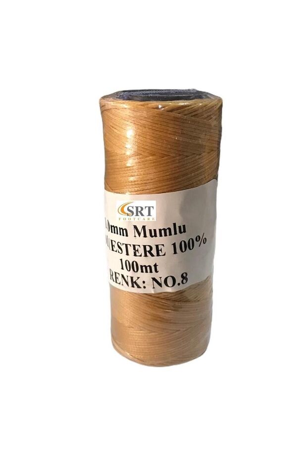 Waxed Thread for Leather Hand Sewing 1 mm Camel 08 100Mt (Leathercraft, Leather Hobby)
