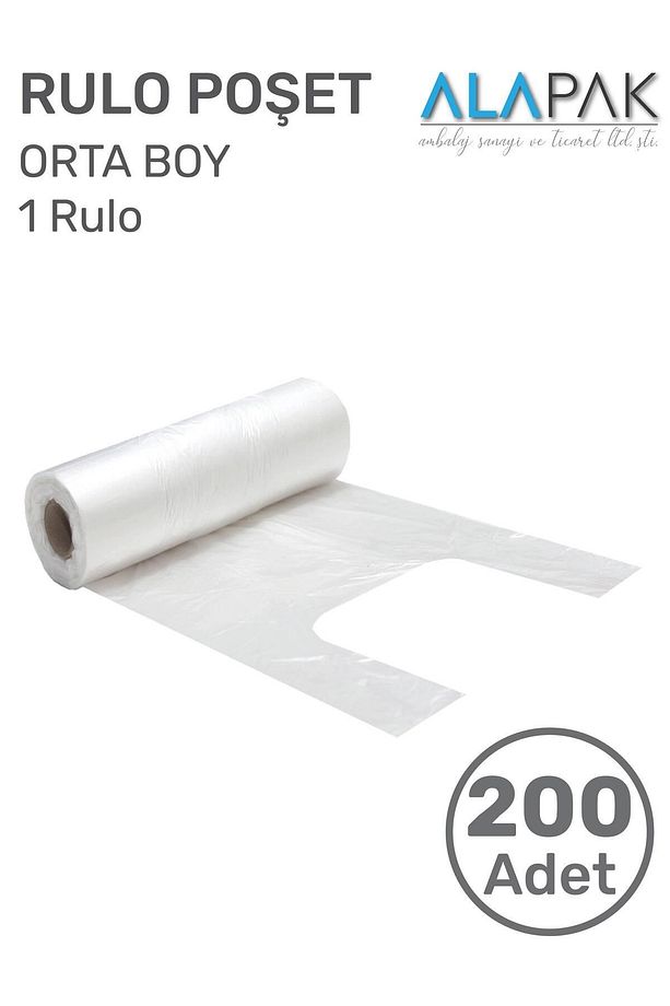 Rulo Poşet Orta Boy 200'lü - 1
