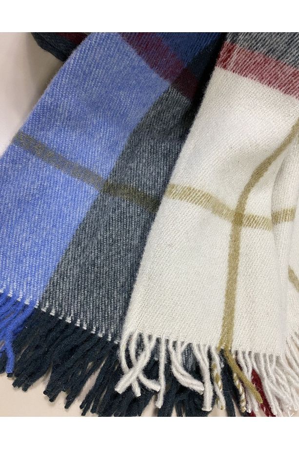 Gençev Home && %100 Saf Yün Scotch Battaniye Tek Kişilik * Yün Battaniye - % 100 Saf Yün - Wool - 3