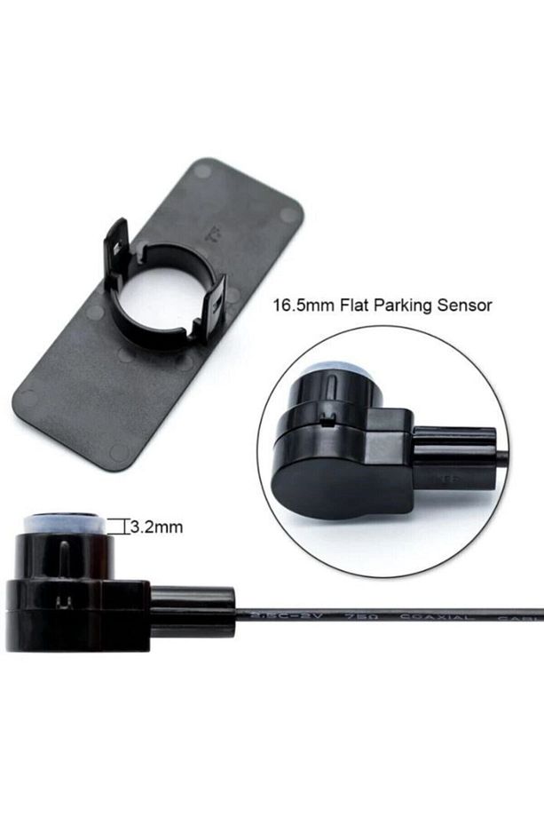 Park Sensörü Ses Ikazlı Orjinal Lens Görünümlü Yeni Nesil Oem Tip Siyah Sensör - 3