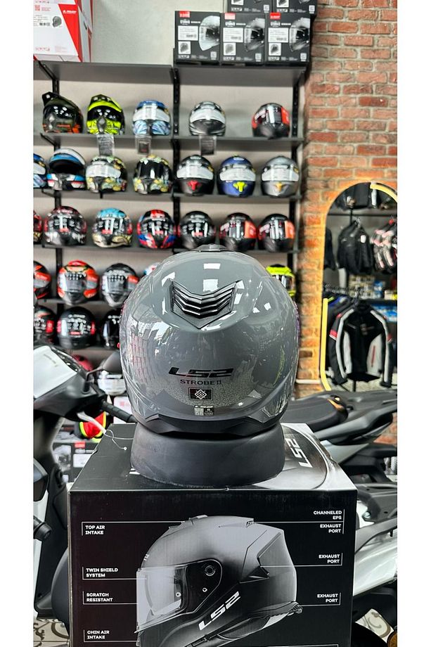 STROBE 2 NARDO GRİ KASK - 5