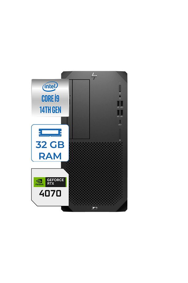 WS Z2 G9 Core i9-14900K 32GB DDR5 2TB HDD + 4TB SSD Nvidia 12GB RTX4070 WIN 11 Pro 88T2A0EAP027 - 1