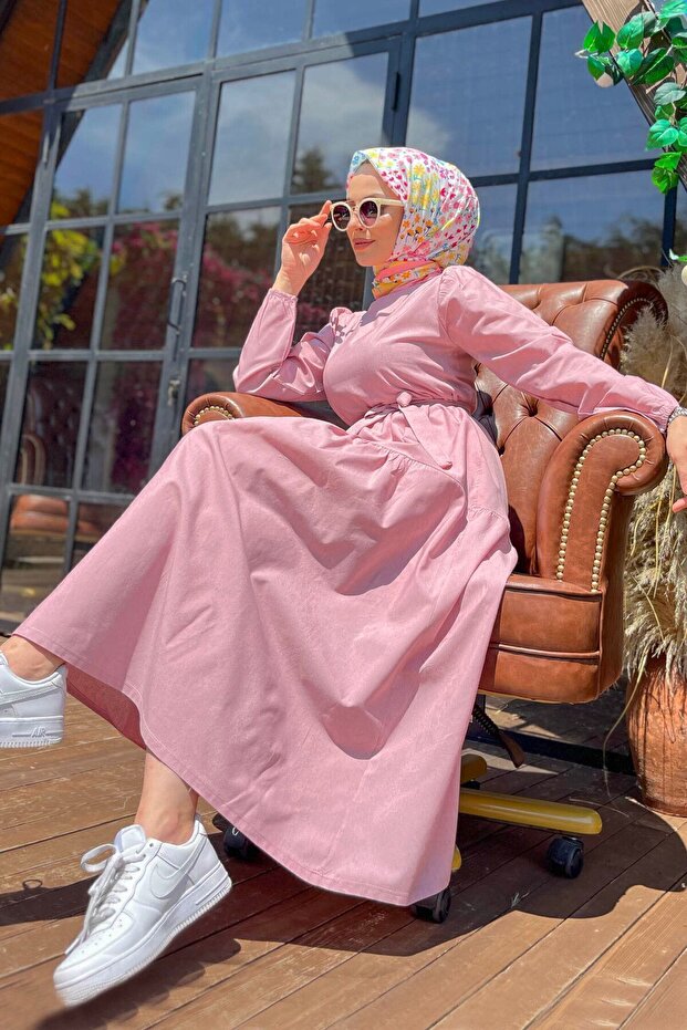 11599-Rochie ROZ - 5