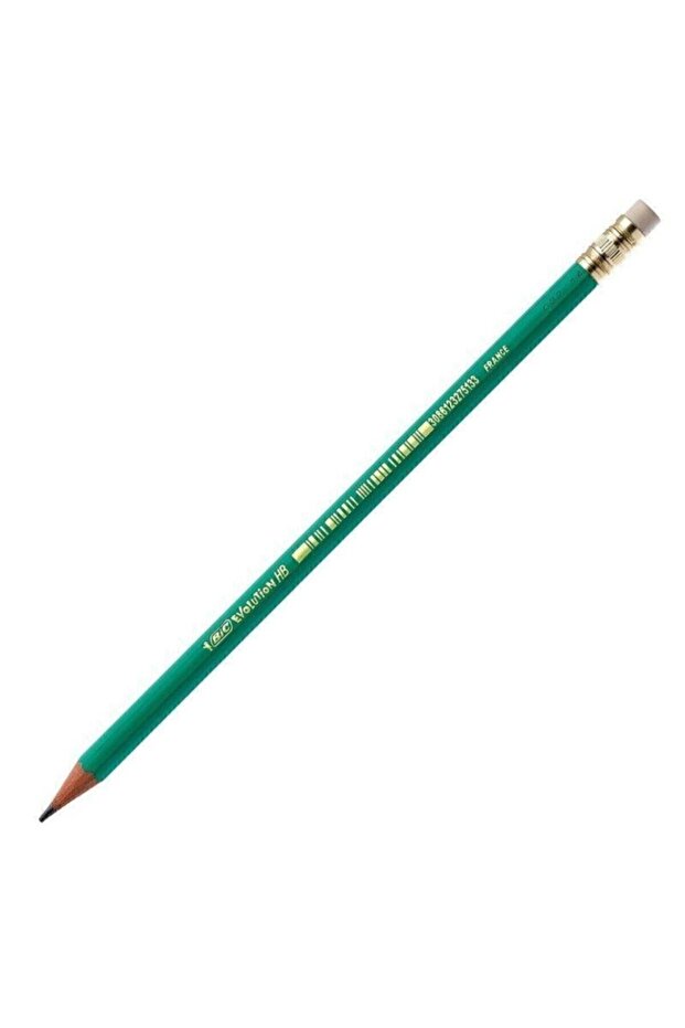 Eco Evolution 655 Hb Pencil with Eraser 12 Pack (3 Pieces) - 1