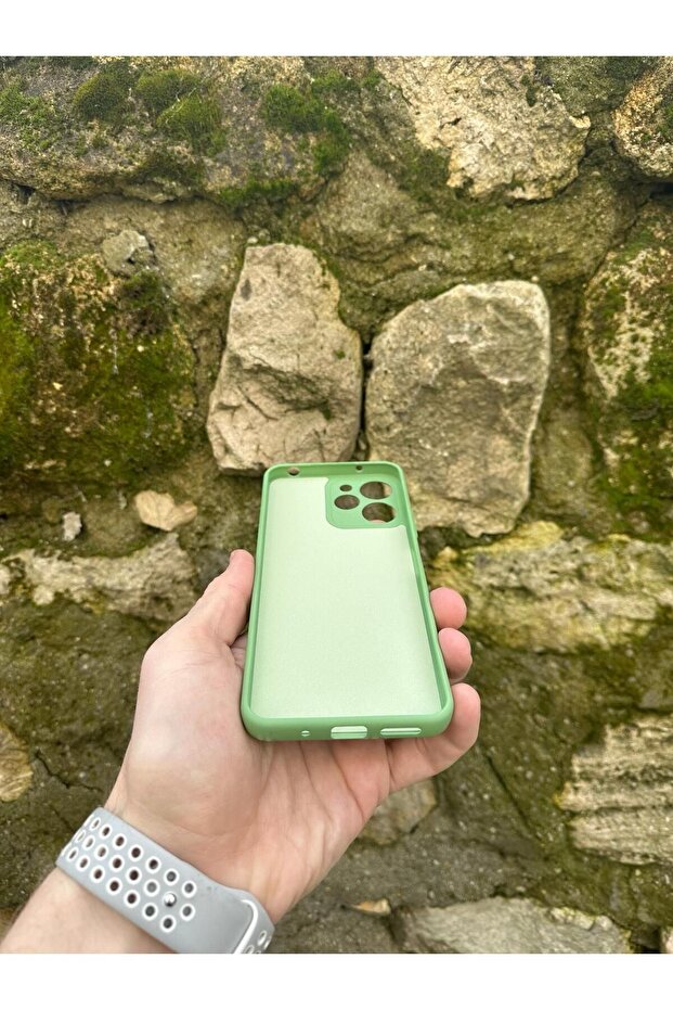 حافظة منقوشة ومحمية للكاميرا متوافقة مع هاتف Xiaomi Redmi 12 - 4