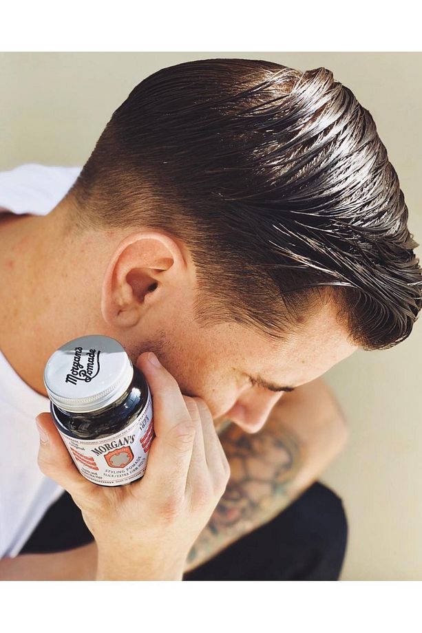 Morgan's Slick Extra Firm Hold - Extra Sert Tutucu Pomad 15 ml (SİLVER LABEL) - (DENEME CEP BOY) - 2