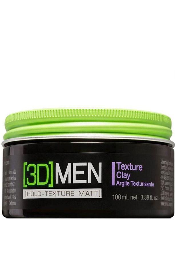 Schwarzkopf 3d Men Texture Clay Şekillendirici Mat Wax 100ml - 1