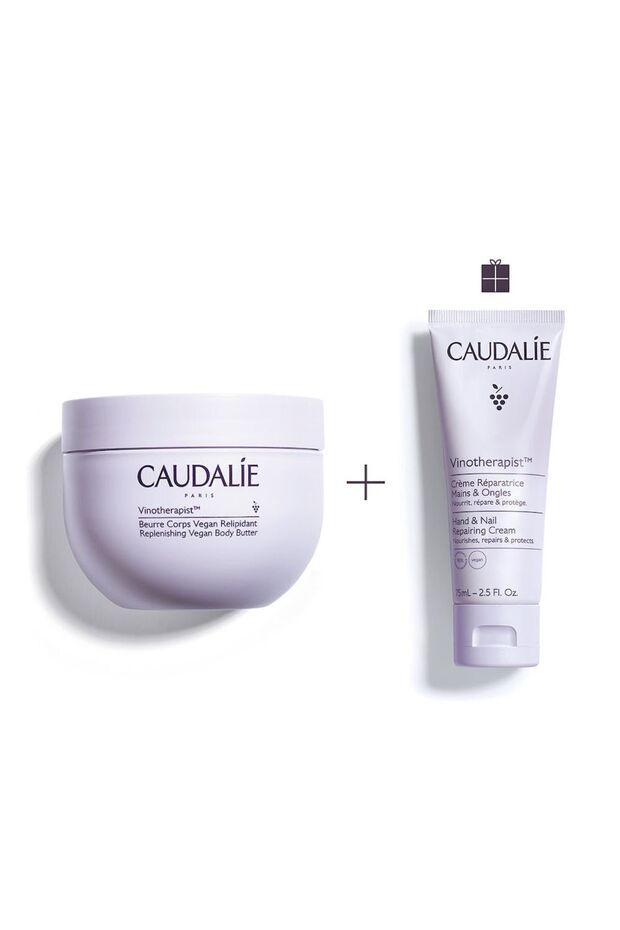 Vinotherapist Moisturizing Body Care Duo - 250 Ml Body Balm + 75 Ml Hand Care Cream