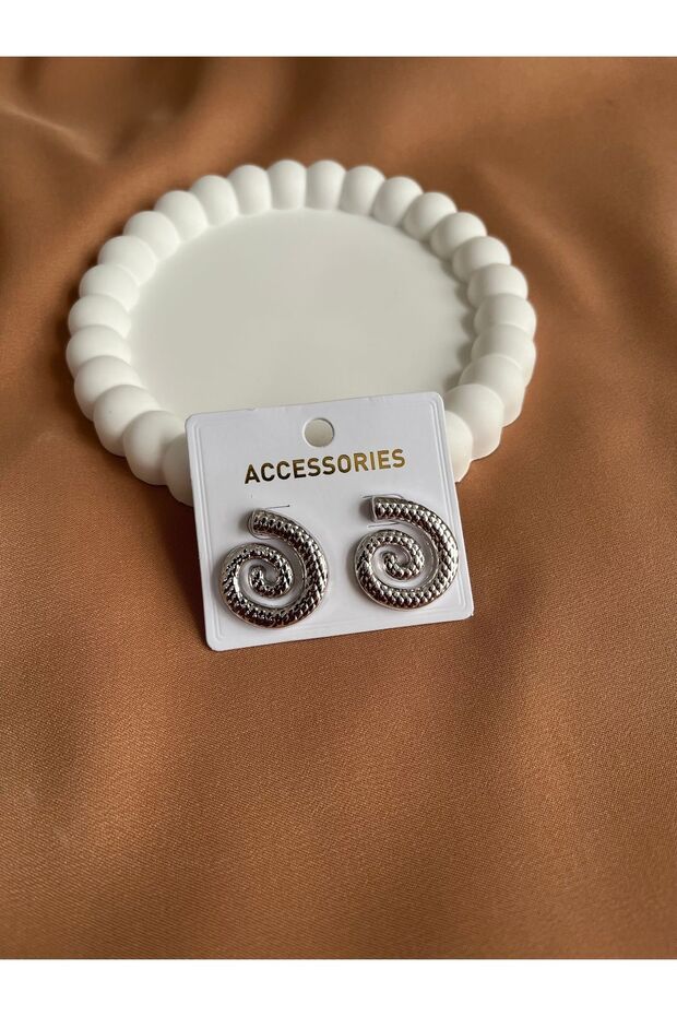 Women's Vintage Spiral Earrings