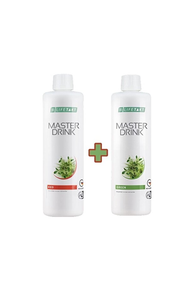 Master Drink Red + Green (mind Master) 500ml X 2 Adet - 1