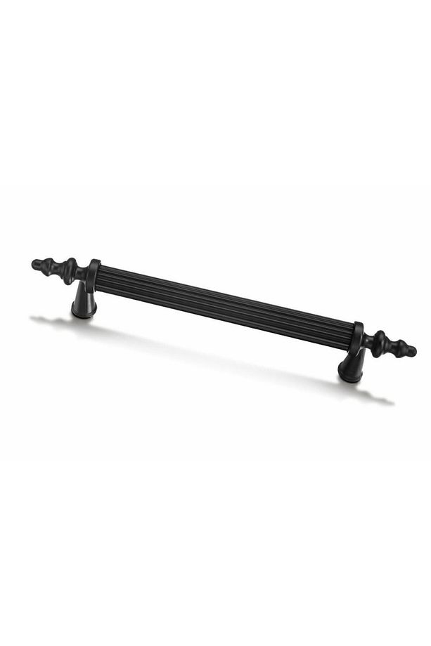 Lüks Ceylan Siyah Çekmece Dolap Kulpları Mobilya Kulp 192 mm - 1