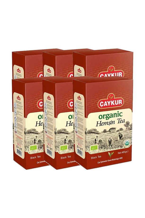 Organik Hemşin Çayı 400 gr Karton Kutu 6 Adet - 1