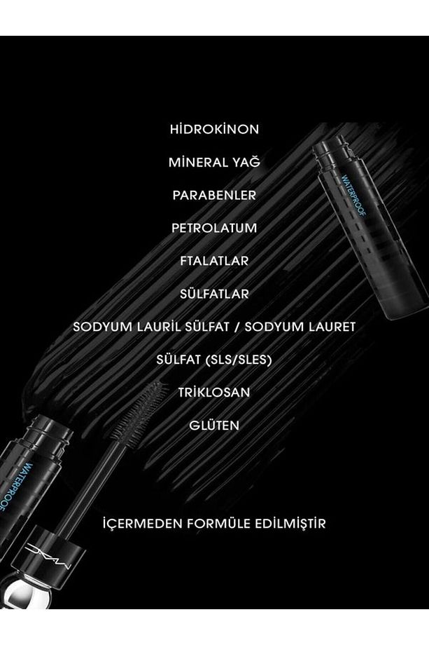 M·a·cstack Waterproof Suya Dayanıklı Maskara - Black Stack - 12ml - 6