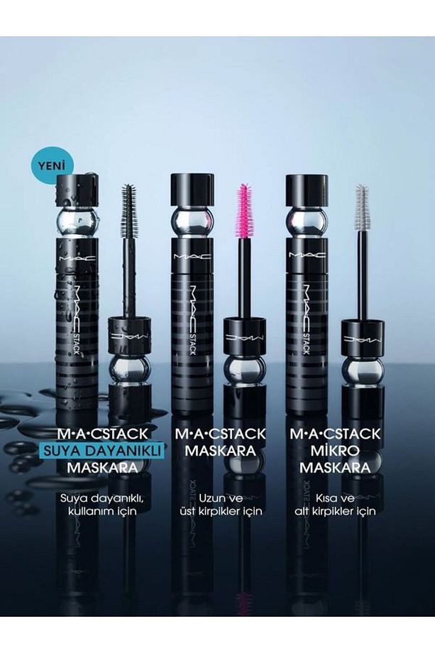 M·a·cstack Waterproof Suya Dayanıklı Maskara - Black Stack - 12ml - 3