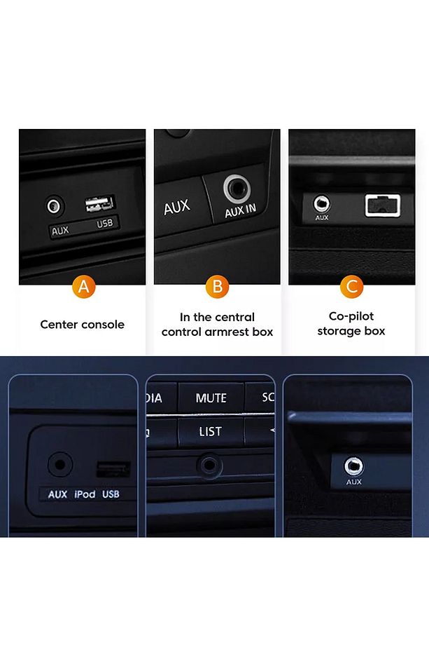 Araba Type-C AUX Kablosu Type-C Ses Çıkışlı Android Telefon Uyumlu - 3
