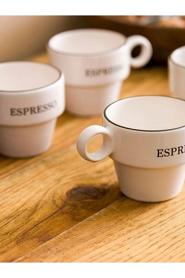 LCW HOME Seramik Espresso Bardağı 4'lü 95 Ml - 3