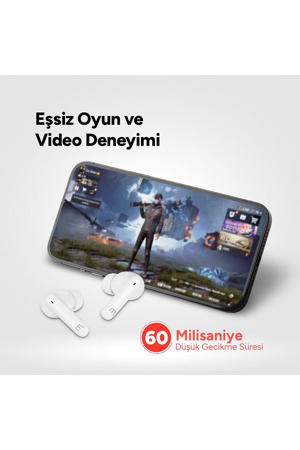 TW06 Gerçek Kablosuz TWS Bluetooth Kulaklık - 4