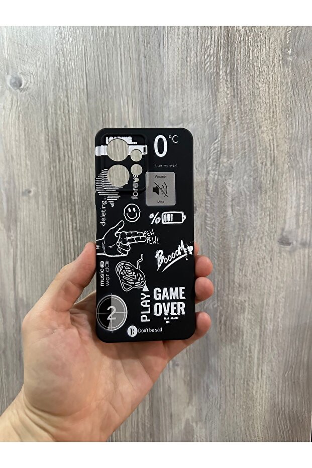 حافظة منقوشة متوافقة مع هاتف Xiaomi Note 12 4G (مع حماية للكاميرا). - 1