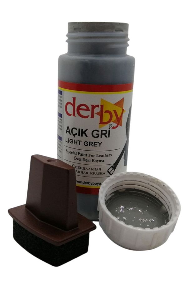 Mont Direksiyon Koltuk Deri Boyası 100 ml ve Saplı Sünger 1 Adet - 1