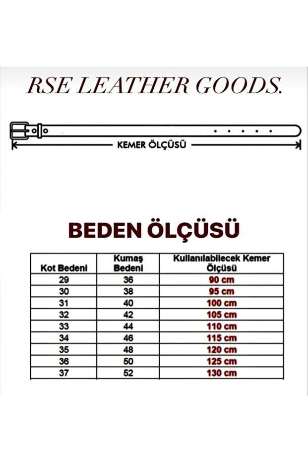 Hakiki Deri Kemer - 8