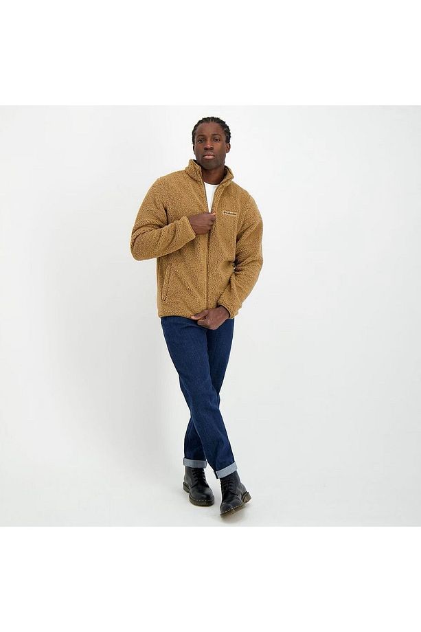 Erkek Camel Rugged Ridge III Sherpa Full Zip Polar - 5