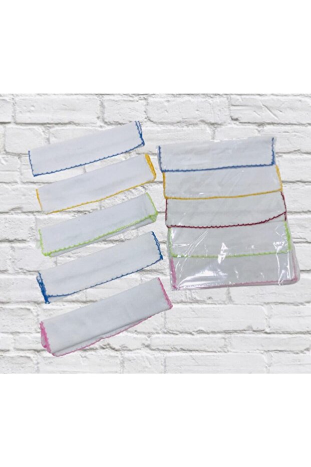 Unisex Baby Newborn Set of 6 Combed Cotton Mouth Wipes
