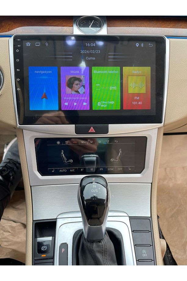 Vw Cc - Passat B6 - B7 Digital Klima Paneli Ve Android Teyp - 1
