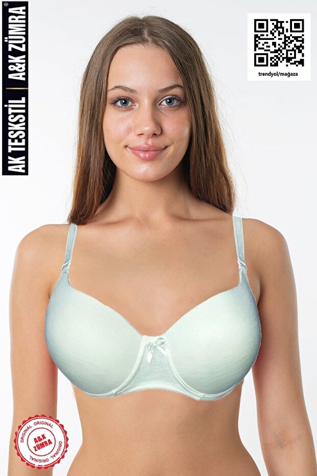 حمالة صدر رمادية مبطنة بالكامل من Ecru Underwire