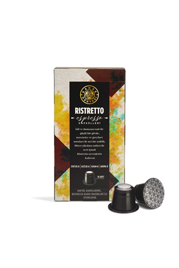 Kapsül Kahve Ristretto 10 Adet - 1