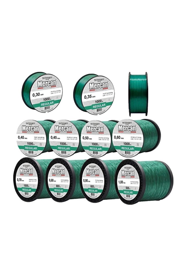 Regular Yeşil (metre) Bobin Misina - 1