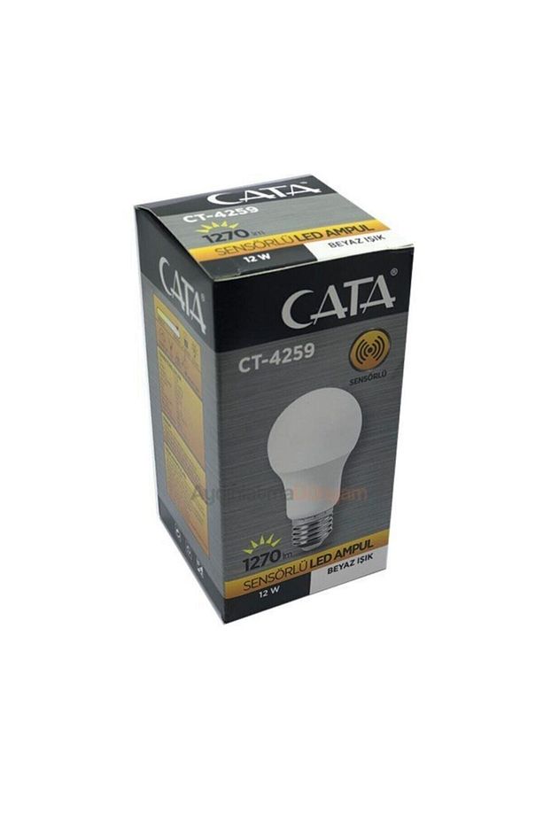 12 Watt Sensörlü Led Ampul Ct-4259 - 1