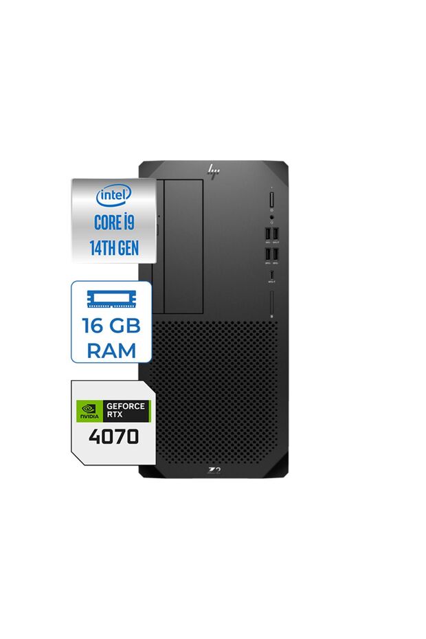 WS Z2 G9 Core i9-14900K 16GB DDR5 2TB HDD + 1TB SSD Nvidia 12GB RTX4070 WIN 11 Pro 88T2A0EAP020 - 1