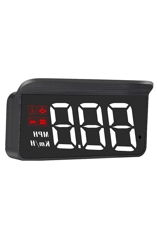 M3 HUD Head Up Display OBD Arayüzlü Araç Data Yansıtıcı 5 Alarmlı Hız Devir Gösterge Ekranı - 8