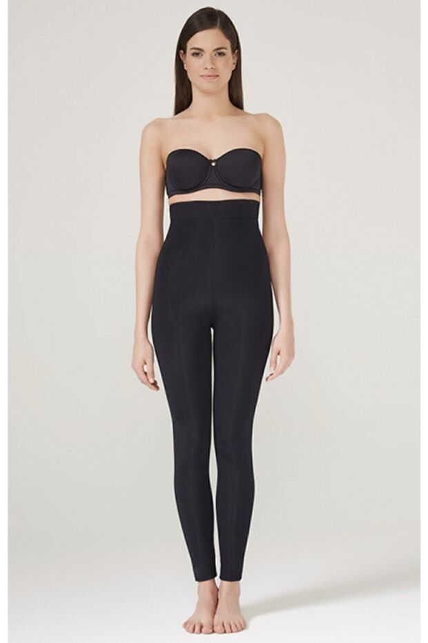 Two Size High Waist Corset Leggings for Slimming and Firming