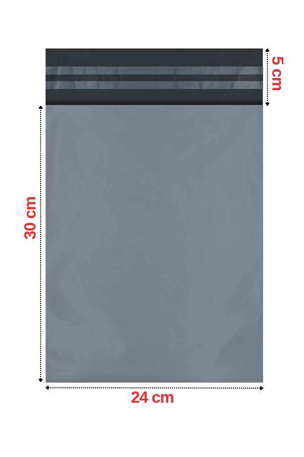 Cepsiz Kargo Poşeti 1000 Adet 24x30 X 5 Cm - 3