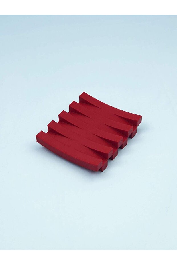 Modern Soap Dish - Red