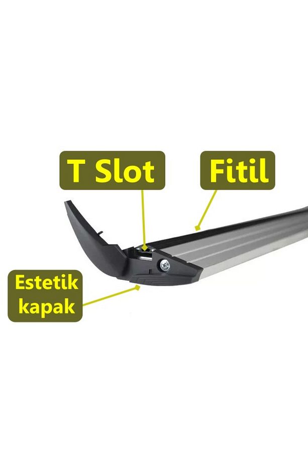 Oluklu Sörf Taşıma Bagaj Ayağı Tavan Çıtası Bar Port Bagaj 2 Li City Serisi - 2