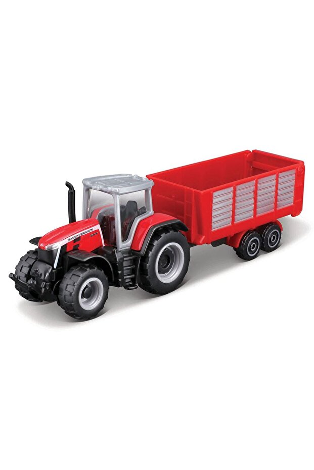 Mini Work Machines Traktör ve Römork Set-03 - 1