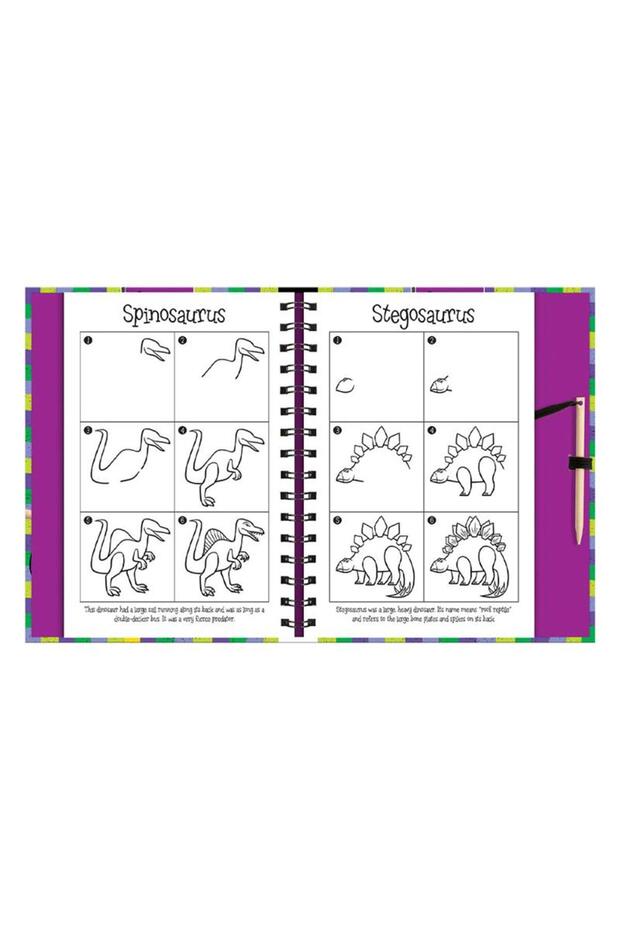 Scratch and Draw - Dinozauri - 3