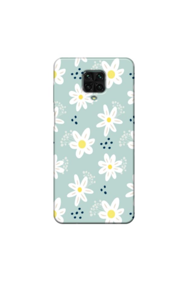Xiaomi Redmi Note 9S Compatible Case Spring Flowers 10 Silicone Case (Printed)
