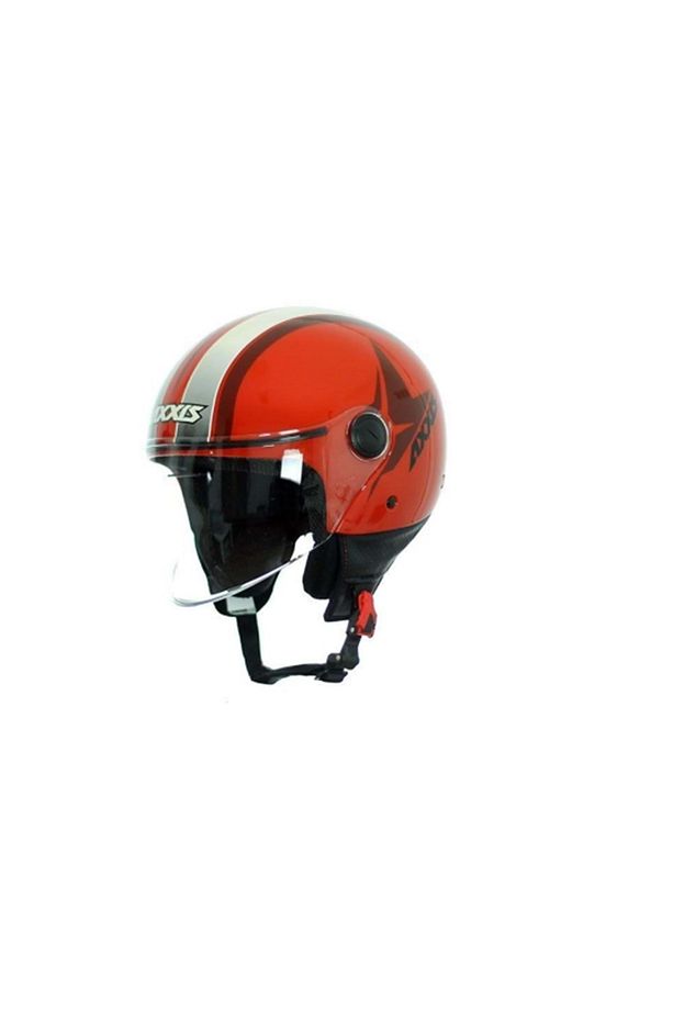 Kask Square Gloss Yazlık Yarım Motosiklet Kaskı - 1