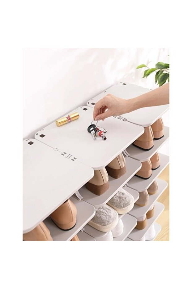 5 Katlı Pratik Ayakkabılık - Ayakkabı Rafı (784) - 3