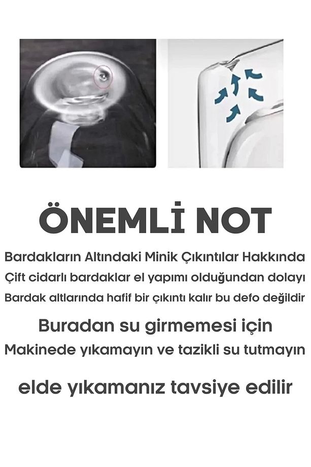 Çift Camlı Cidarlı Sevimli Kedicik Süt Çay Kahve Su Kupa Bardağı 250ml Ev Ofis - 5