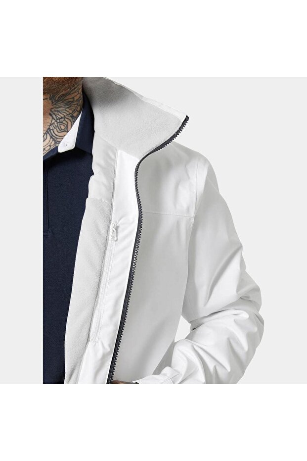 Crew Hooded Mıdlayer Erkek Ceket 34442-001 Beyaz - 6