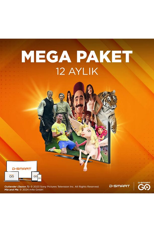 D Smart Go Mega 12 Aylık Dijital Abonelik Kodu - 1