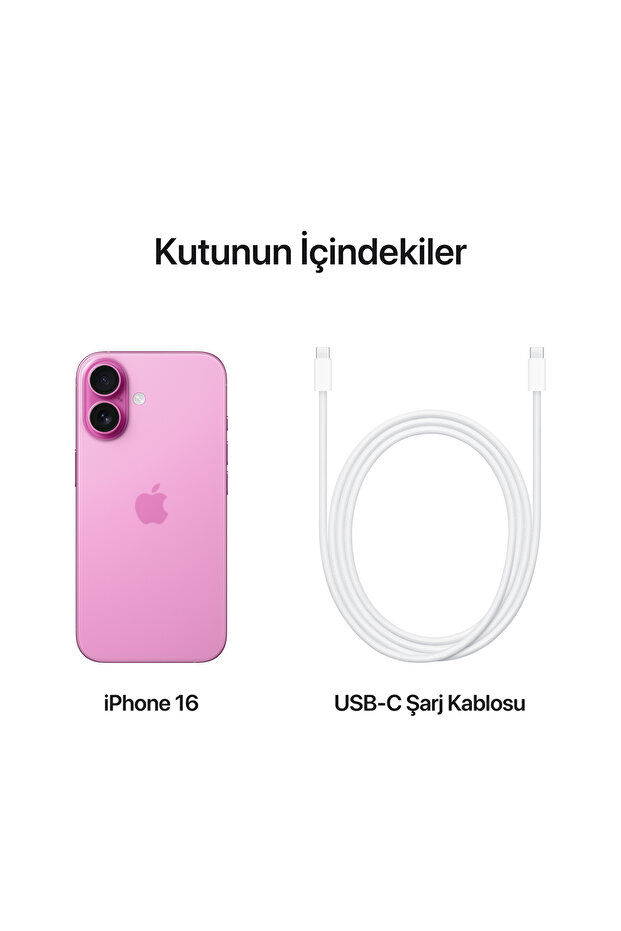 iPhone 16 256GB Pembe - 10