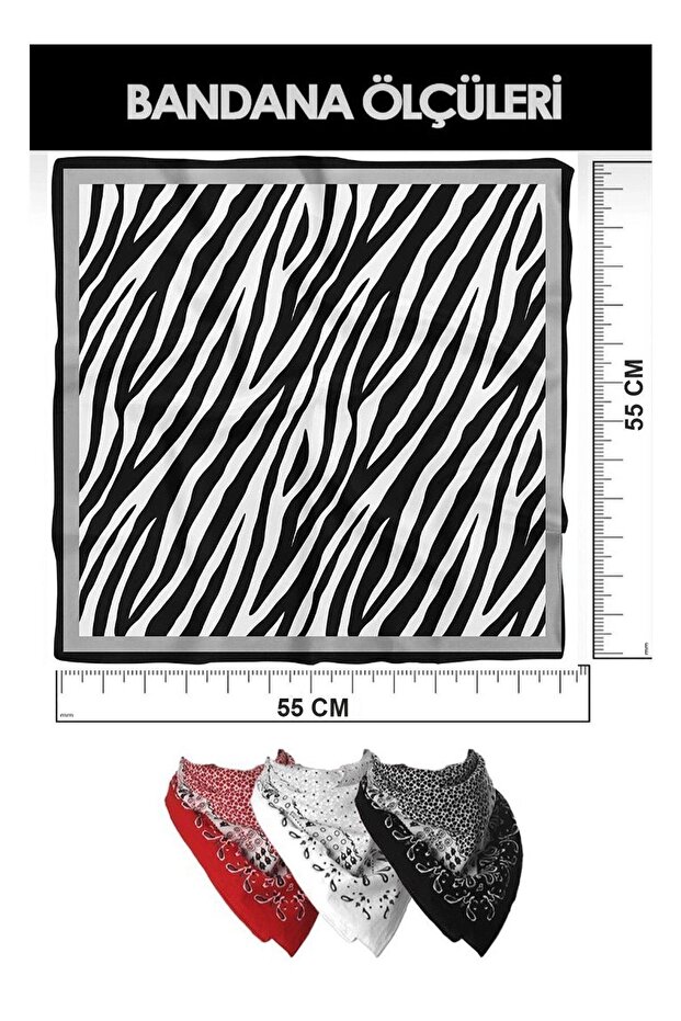 Eșarfă cu model leopard - 4