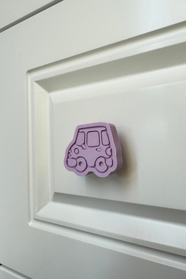 Purple Car Cabinet Handle - Modern and Stylish Furniture Handle for Children'S, Kitchen and Bathroom Cabinets