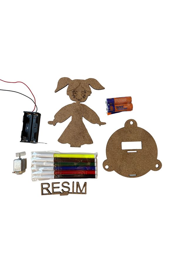 RESİM ÇİZEN ROBOT STEM EĞİTİM BİLİM SETİ - 3