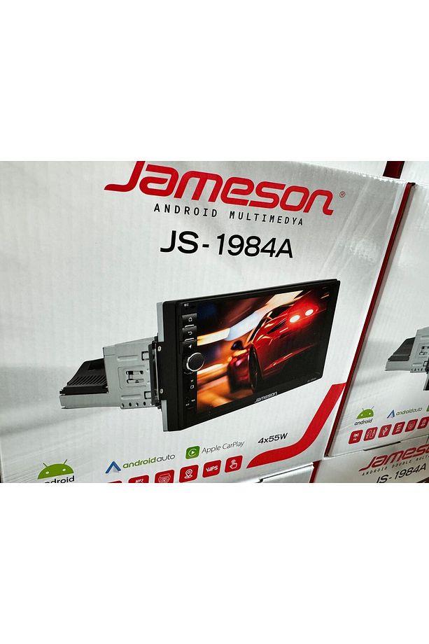 JAMSN 7'HD 2/32GB TEKDİN CARPLAY DOUBLE TEYP KAMERA BT MULTİMEDYA ANDROİD 4X55W - 7